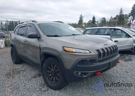 2017 Jeep Cherokee Trailhawk 4X4 из США, поврежденный, VIN 1C4PJMBS7HW609354